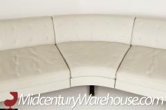 Poltrona Frau Kennedee Mid Century Italian Leather Sectional Sofa - 2356644