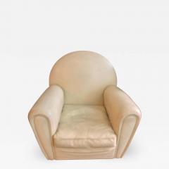 Poltrona Frau Pair of Italian Mid Century Leather Armchairs Lounge Chairs Poltrona Frau 1970 - 1772683