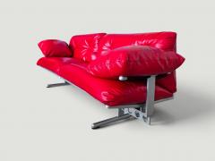 Poltrona Frau Poltrona Frau Ouverture Red Sofa designed by Pierluigi Cerri 2003 - 4620564