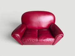 Poltrona Frau Poltrona Frau Vanity Fair Model 904 Leather Sofa Italy Numbered Edition - 4620493