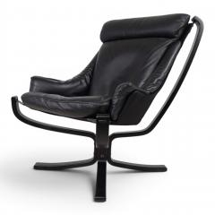 Poltrona Frau Poltrona Frau Viking Leather Lounge Chair by Sigurd Resell 1970 - 4750138