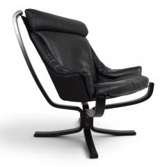 Poltrona Frau Poltrona Frau Viking Leather Lounge Chair by Sigurd Resell 1970 - 4750146