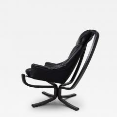 Poltrona Frau Poltrona Frau Viking Leather Lounge Chair by Sigurd Resell 1970 - 4752252