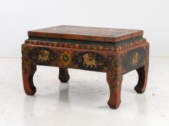 Polychrome Indonesian Cocktail or Low Table 20th Century - 2968865