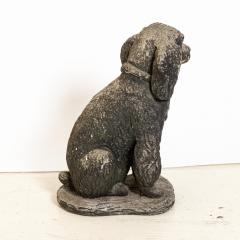 Poodle Dog Stone Garden Ornament - 1432726