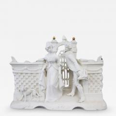 Porcelain Biscuit Pen Holder - 3521193