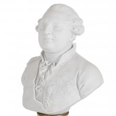 Porcelain busts of Louis XVI and Marie Antoinette in style of S vres - 1558785