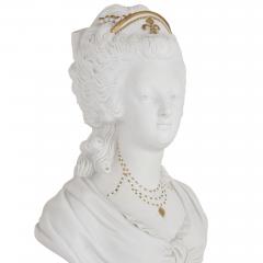 Porcelain busts of Louis XVI and Marie Antoinette in style of S vres - 1558789