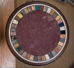 Porphyry and Specimen Top Table - 794689