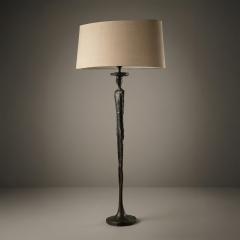 Porta Romana Giacometti Form Table Lamps with Bronze Finish by Porta Romana Pair - 4548764
