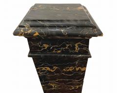 Portor marble pedestal France circa 1900 - 3437472