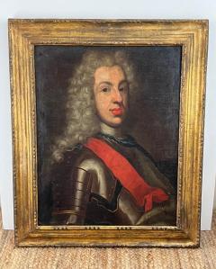 Portrait of Louis George Margrave of Baden Baden Oil on Canvas Circa 1725 - 3711864