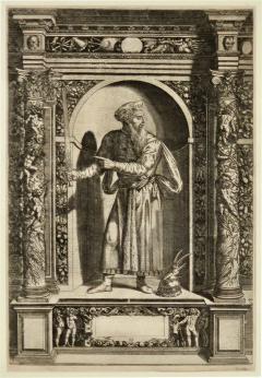 Portrait of Skanderbeg by Dominicus Custos circa 1610 - 3357967