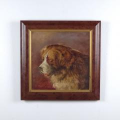 Portrait of a Saint Bernard England circa 1880 - 4035669