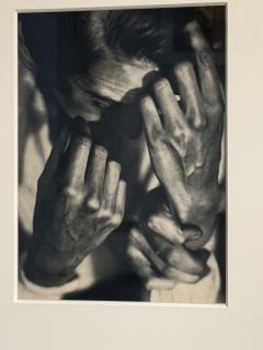 Portrait with Hands Vintage Heliogravure by Germaine Krull - 4736920
