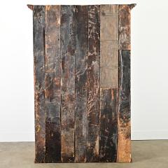 Portuguese 18th Century Carved Solid Chestnut Cabinet - 4406555