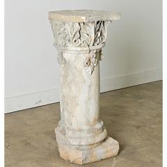 Portuguese 18th Century Carved Stone Column - 4443129