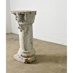 Portuguese 18th Century Carved Stone Column - 4443137