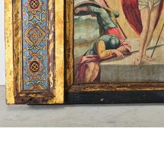 Portuguese 18th Century Christ Painting from a Church - 4333344