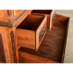 Portuguese 18th Century Faux Bois Painted Cabinet - 4375066