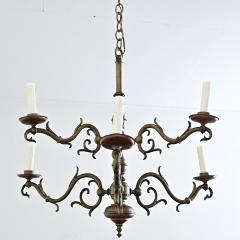 Portuguese 19th Century Brass Chandelier - 4645637