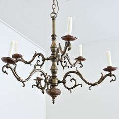 Portuguese 19th Century Brass Chandelier - 4645665