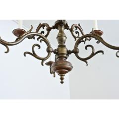 Portuguese 19th Century Brass Chandelier - 4645666