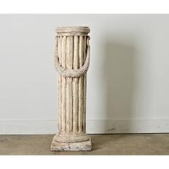 Portuguese 19th Century Hand carved Stone Column - 4443172