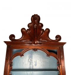Portuguese Colonial Carved Hanging Wall Shelf - 2957511