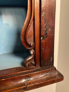 Portuguese Colonial Carved Hanging Wall Shelf - 2957515