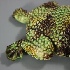 Portuguese Majolica Palissy Toad Wall Figure - 4423603