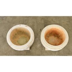 Portuguese Pair of Carved Alabaster Urns - 4443142