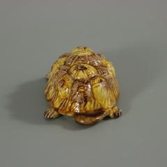 Portuguese Palissy Majolica Tortoise Figure - 2736399