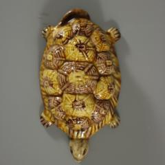 Portuguese Palissy Majolica Tortoise Figure - 2736402