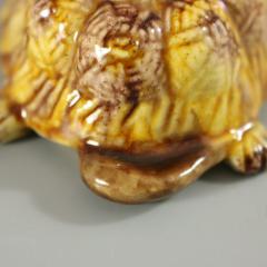 Portuguese Palissy Majolica Tortoise Figure - 2736404