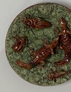 Portuguese Palissy Plate Circa 19th Century - 1468193