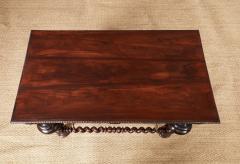 Portuguese Rosewood Library Table 19th c  - 4605322
