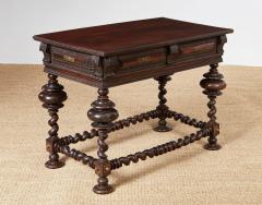 Portuguese Rosewood Library Table 19th c  - 4605323