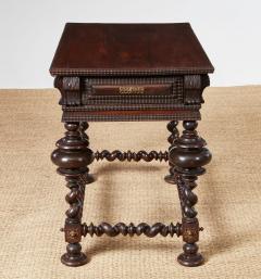 Portuguese Rosewood Library Table 19th c  - 4605326