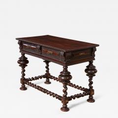 Portuguese Rosewood Library Table 19th c  - 4605372