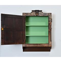 Portuguese Wall Cabinet Made with 19th Century Door - 4643091