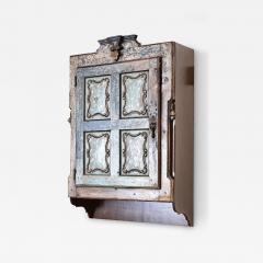 Portuguese Wall Cabinet Made with 19th Century Door - 4702491