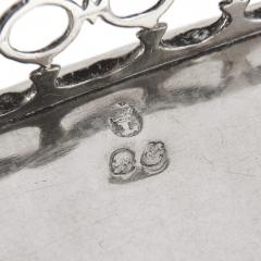 Portuguese silver set of four identical snuffer trays - 3222171