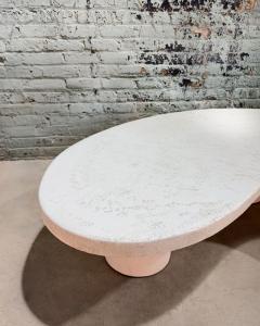 Post Modern Biomorphic Parra Plaster Molded Concrete Coffee Table 1980 - 3425456