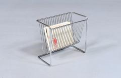 Post Modern Cantilever Steel Magazine Book Rack - 4709650