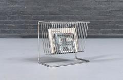 Post Modern Cantilever Steel Magazine Book Rack - 4709654