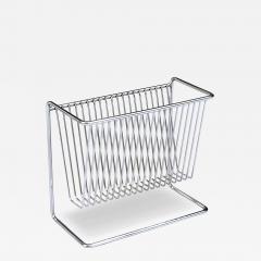 Post Modern Cantilever Steel Magazine Book Rack - 4709711