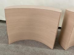 Post Modern Formica Laminate Pink Circle Table Set 4 Pcs - 3350903