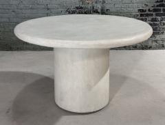 Post Modern Parra Plaster Molded Concrete Dining Table 1980 - 3203471