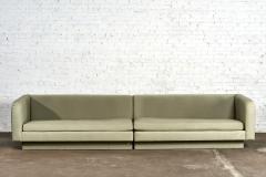 Post Modern Sofa w Plinth Base 1980 - 2984589